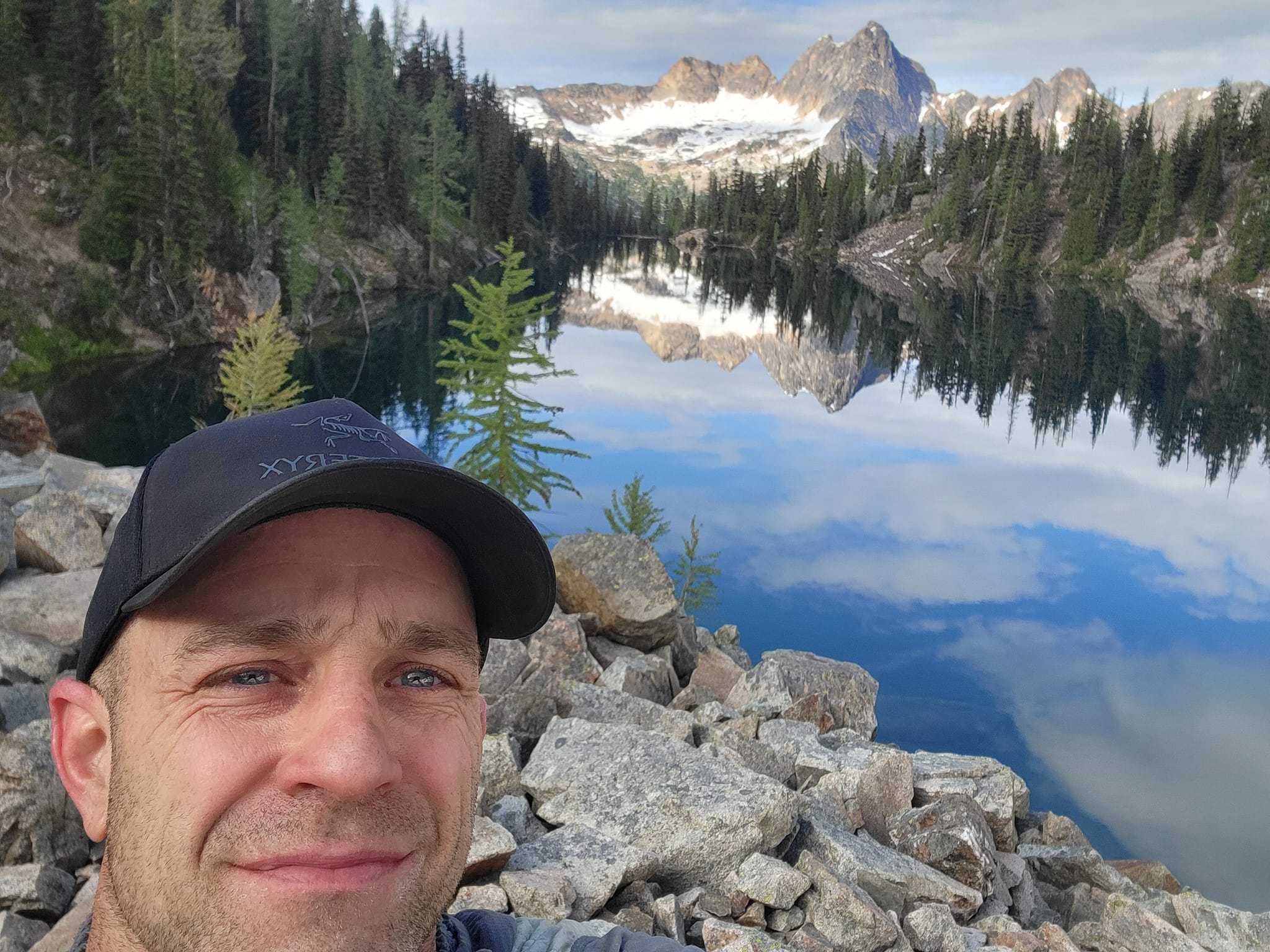 David in the Cascade Mountains